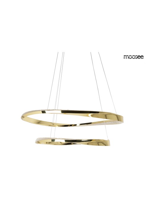 MOOSEE lampa wisząca ANILLO 2 złota