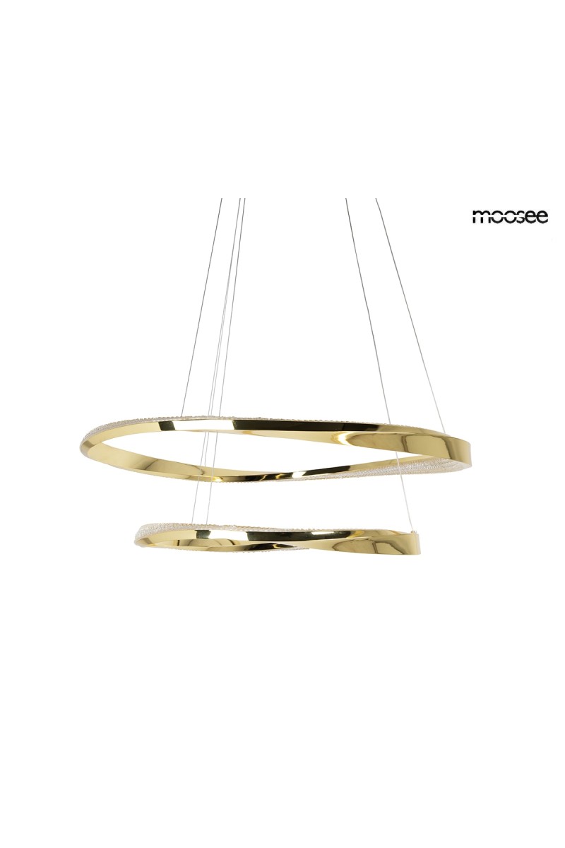 MOOSEE lampa wisząca ANILLO 2 złota