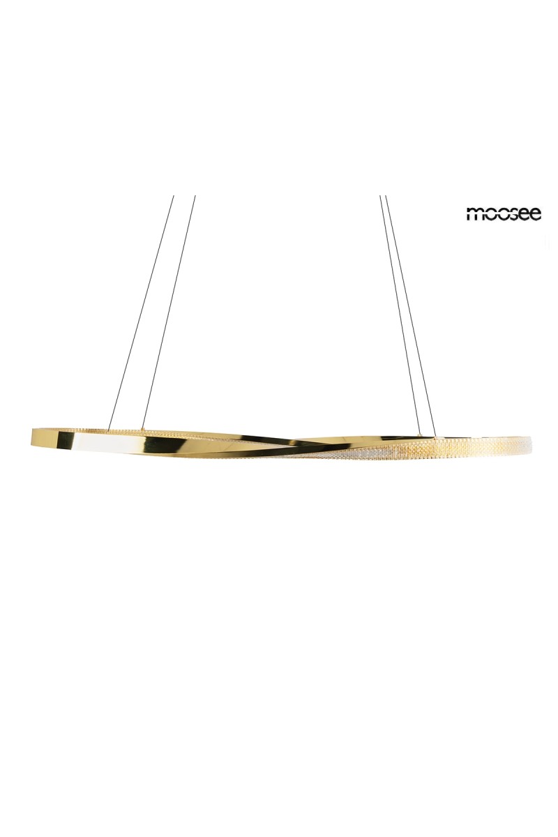 MOOSEE lampa wisząca ANILLO 120 złota