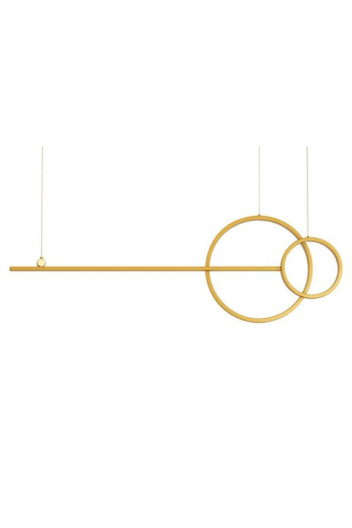 MOOSEE lampa wisząca RAGE złota
