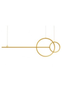 MOOSEE lampa wisząca RAGE złota