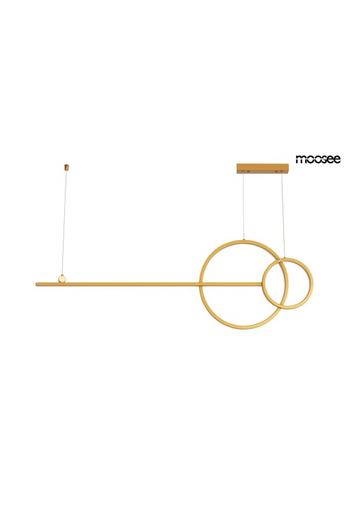 MOOSEE lampa wisząca RAGE złota