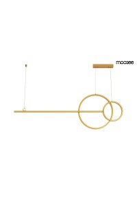 MOOSEE lampa wisząca RAGE złota