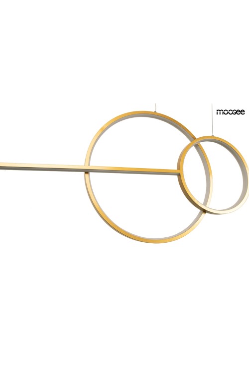 MOOSEE lampa wisząca RAGE złota