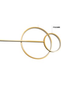 MOOSEE lampa wisząca RAGE złota