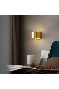 MOOSEE lampa ścienna ARRO złota