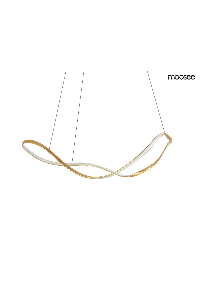 MOOSEE lampa wisząca WAVES 60 złota