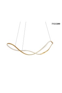 MOOSEE lampa wisząca WAVES 60 złota
