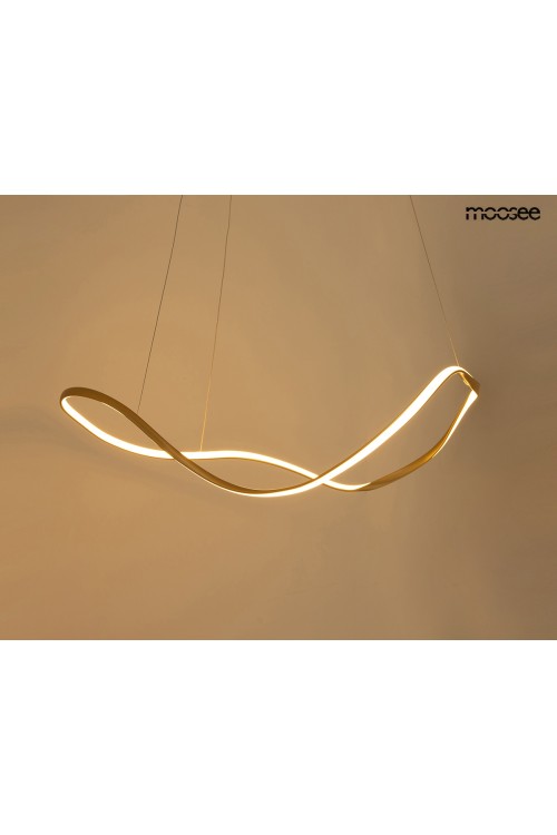 MOOSEE lampa wisząca WAVES 60 złota