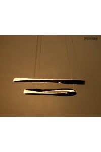 MOOSEE lampa wisząca ANILLO 2 czarny      chrom