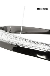 MOOSEE lampa wisząca ANILLO 2 czarny      chrom