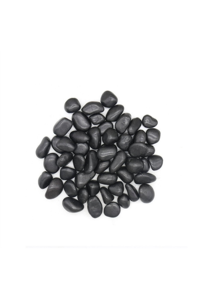 Kamień OTOCZAK 2-3 cm 5 kg polerowany     czarny