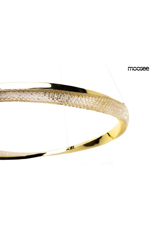 MOOSEE lampa wisząca ANILLO 60 złota
