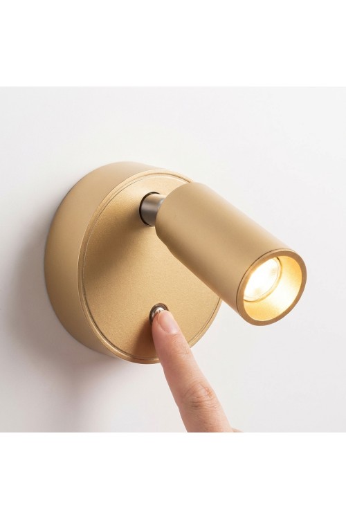 Lampa ścienna SHP PICKET złota