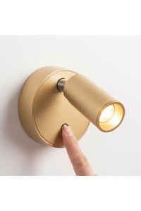 Lampa ścienna SHP PICKET złota