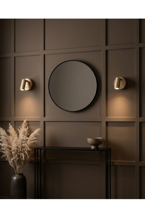 Lampa ścienna SHP PICKET złota