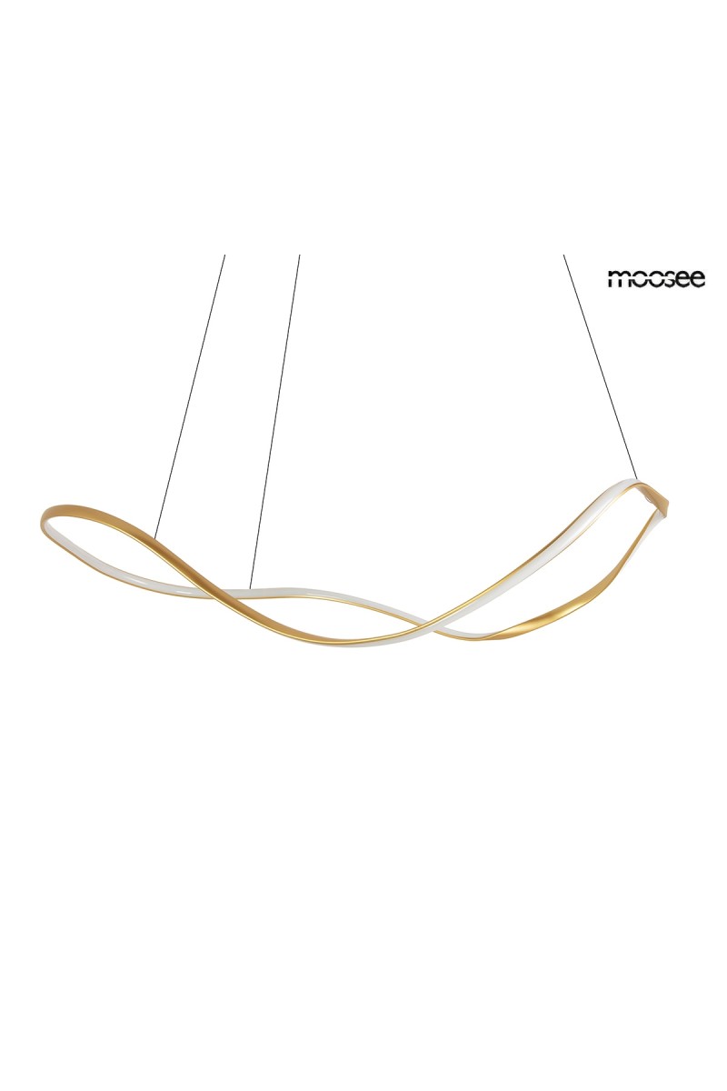 MOOSEE lampa wisząca WAVES 100 złota
