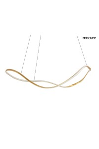 MOOSEE lampa wisząca WAVES 100 złota