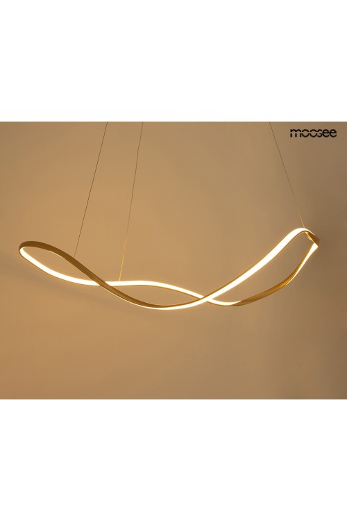 MOOSEE lampa wisząca WAVES 100 złota