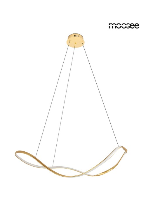 MOOSEE lampa wisząca WAVES 100 złota