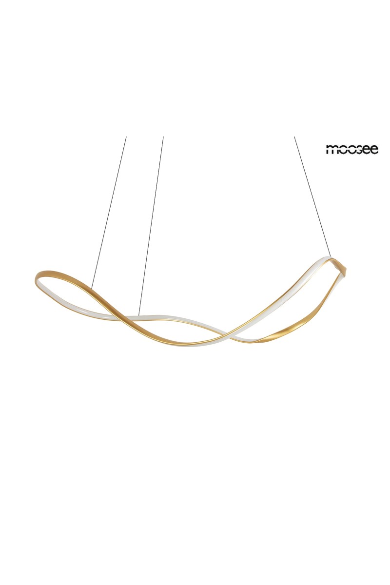 MOOSEE lampa wisząca WAVES 80 złota