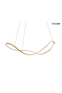 MOOSEE lampa wisząca WAVES 80 złota
