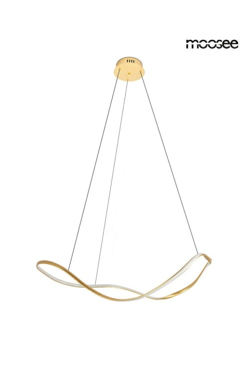 MOOSEE lampa wisząca WAVES 80 złota