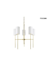 MOOSEE lampa wisząca IMPERIO 5 złota