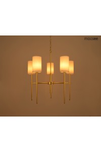 MOOSEE lampa wisząca IMPERIO 5 złota