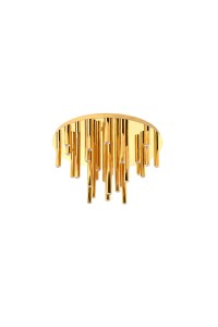 MOOSEE lampa sufitowa / plafon ORGANO 60  złota
