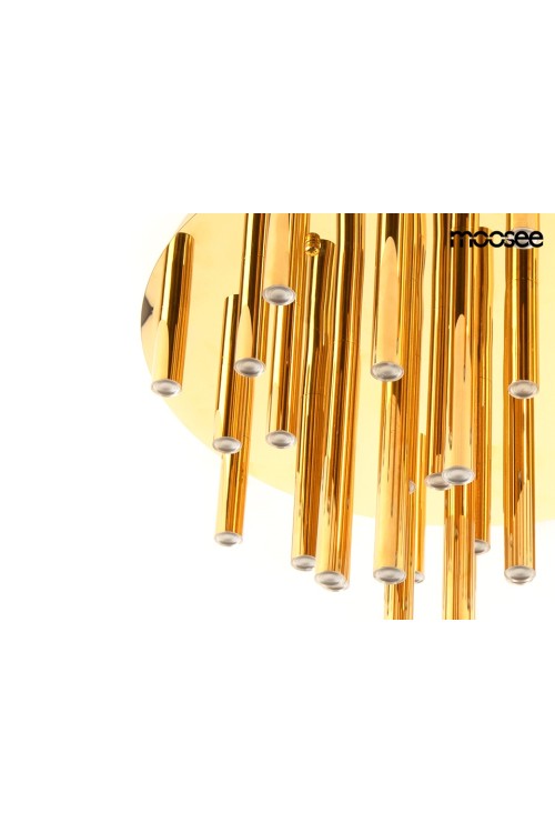 MOOSEE lampa sufitowa / plafon ORGANO 60  złota