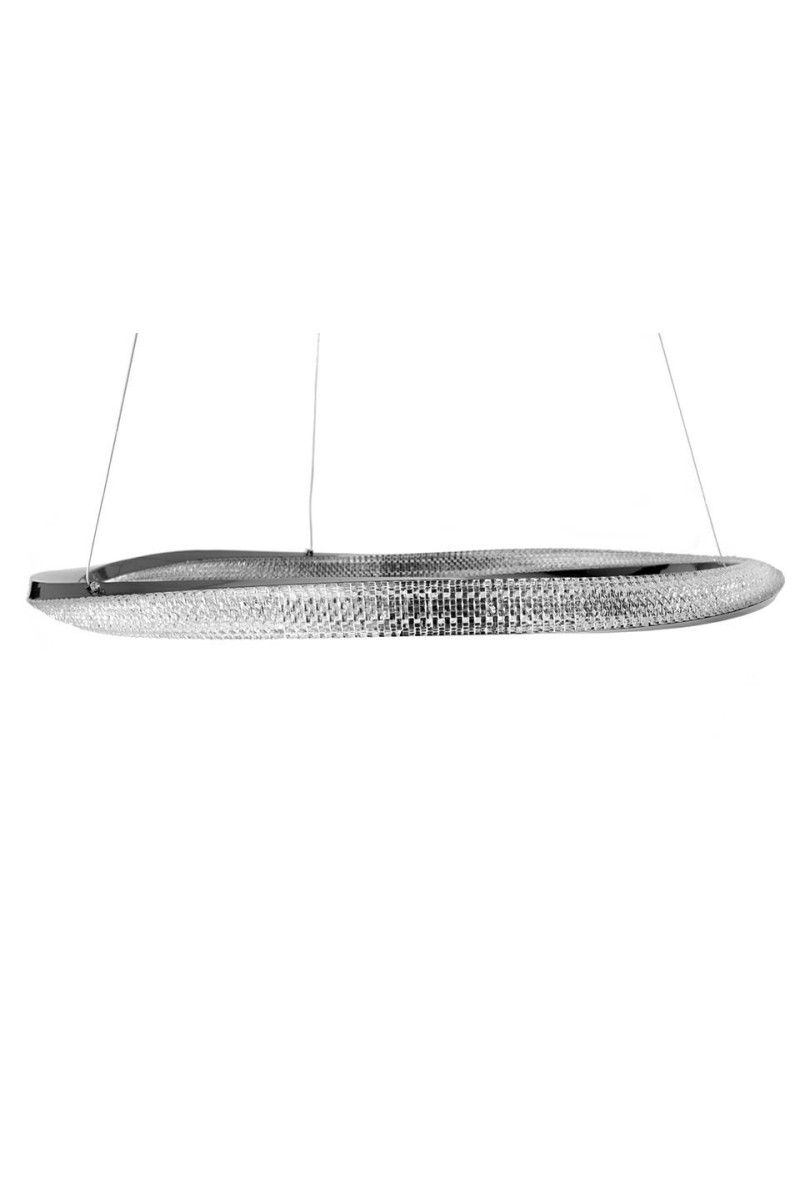 MOOSEE lampa wisząca ANILLO 80 czarny     chrom