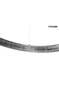 MOOSEE lampa wisząca ANILLO 80 czarny     chrom