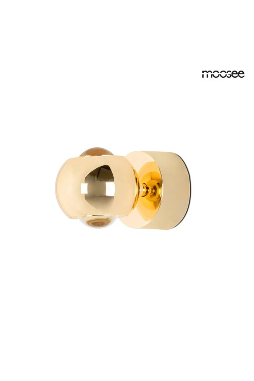 MOOSEE lampa ścienna EOS złoty