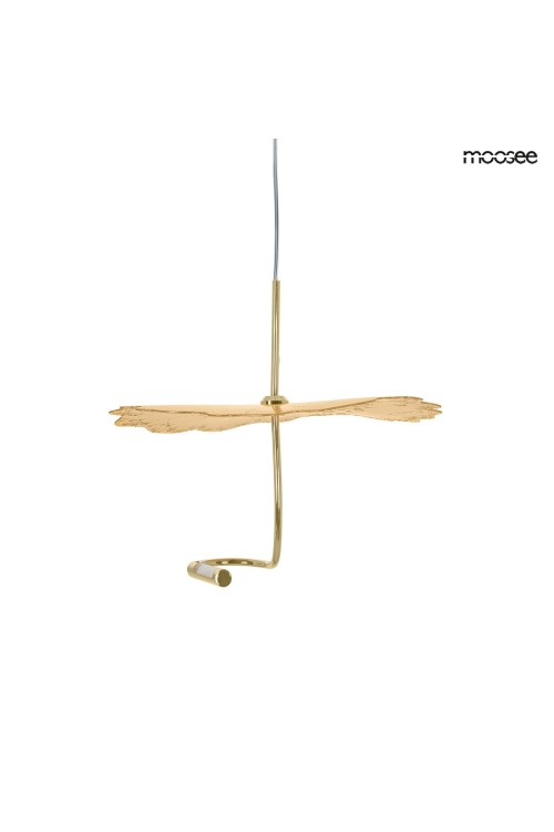 MOOSEE lampa wisząca LEAFS złota
