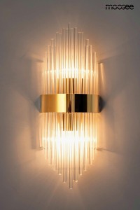 MOOSEE lampa ścienna FLORENS M złota