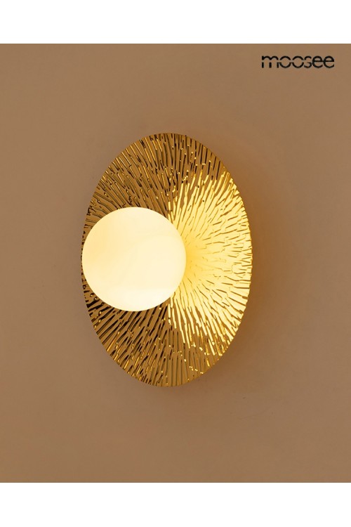 MOOSEE lampa ścienna SOUL 30 złota