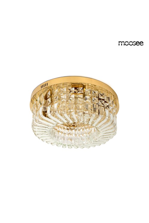 MOOSEE lampa sufitowa / plafon BALUNA 50  złota