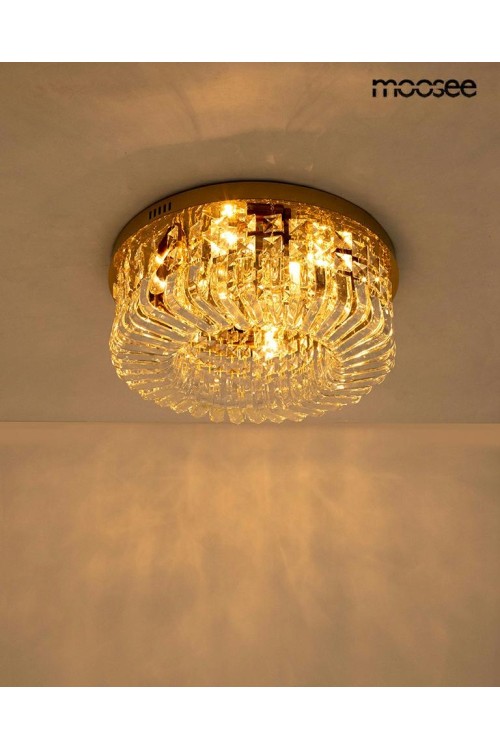 MOOSEE lampa sufitowa / plafon BALUNA 50  złota