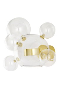 MOOSEE lampa ścienna CAPRI WALL 6 złota