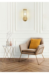 MOOSEE lampa ścienna PILAR złota