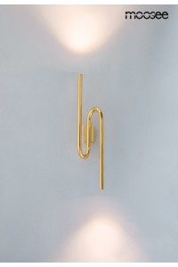 MOOSEE lampa ścienna MACAROON złota