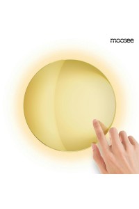 MOOSEE lampa ścienna SHADOW SUN 30 złota