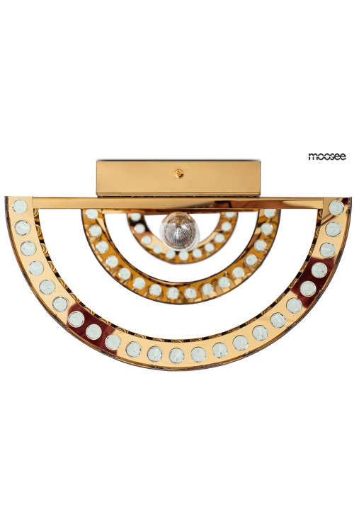 MOOSEE lampa ścienna ESTRO złota