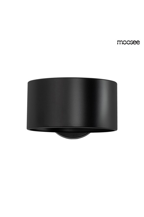 MOOSEE lampa ścienna ARRO czarna