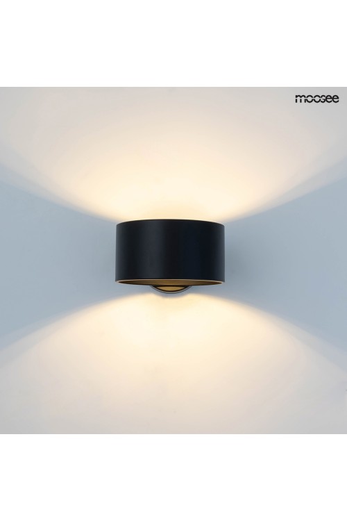 MOOSEE lampa ścienna ARRO czarna