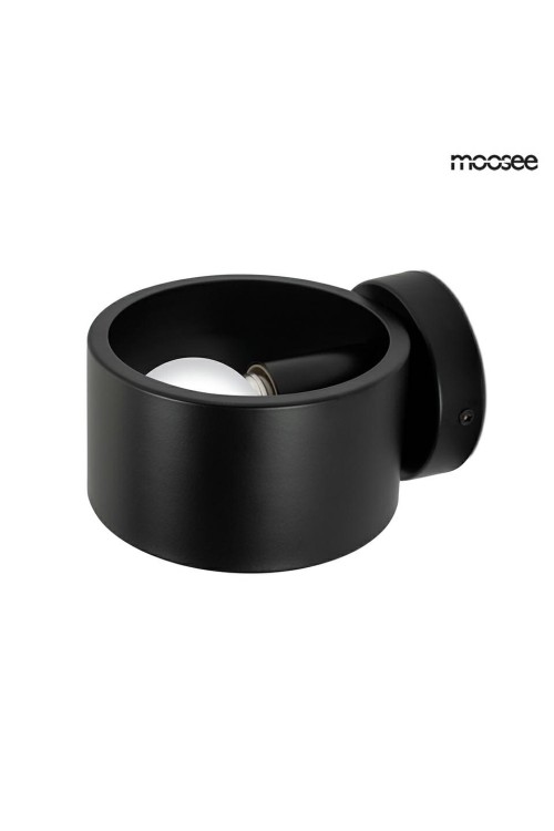 MOOSEE lampa ścienna ARRO czarna