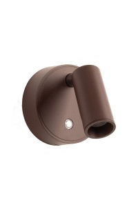 Lampa ścienna SHP PICKET brązowa