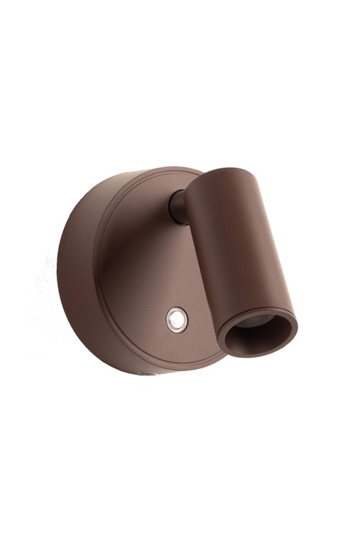 Lampa ścienna SHP PICKET brązowa