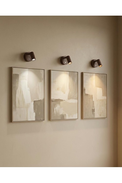 Lampa ścienna SHP PICKET brązowa